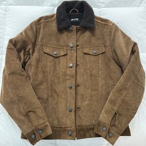 The Montana Fleece-Lined Corduroy Trucker Jacket